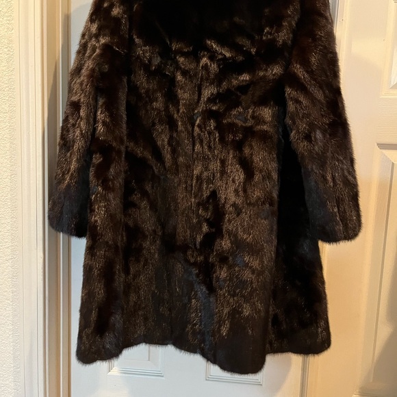 Neiman Marcus Mink coat - Picture 3 of 5